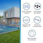 Pompe à chaleur Poolex Silverline Full Inverter 150 PC-SLP150N pour piscines jusqu'à 80 m³